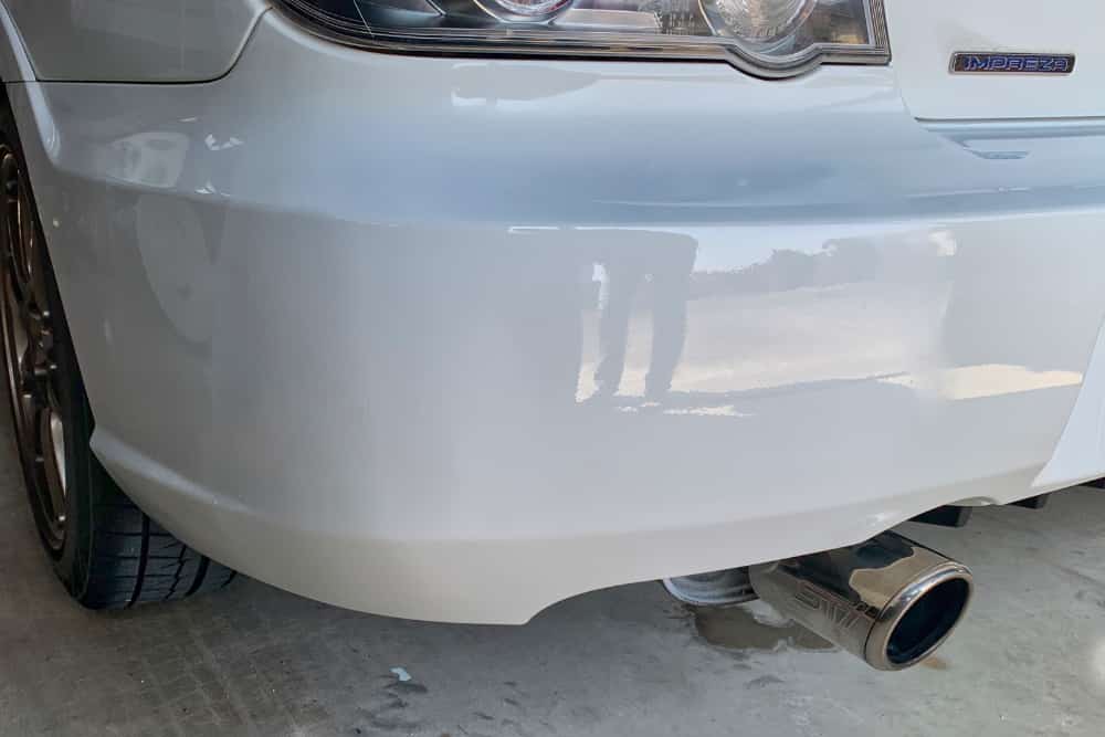 バンパー塗装後