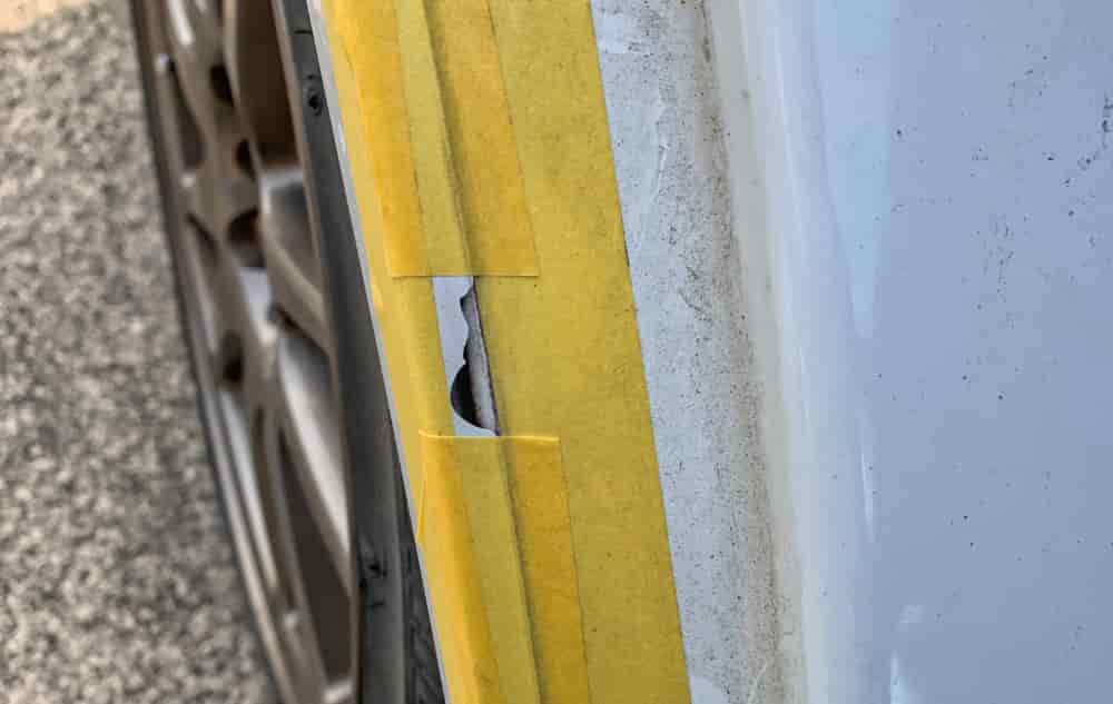 エポキシパテ マスキング